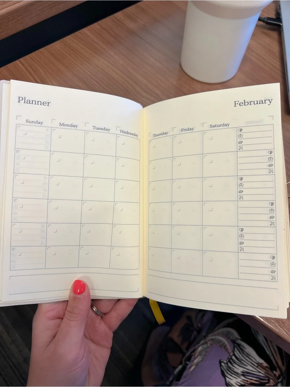 Lilac Planner Notebook - 